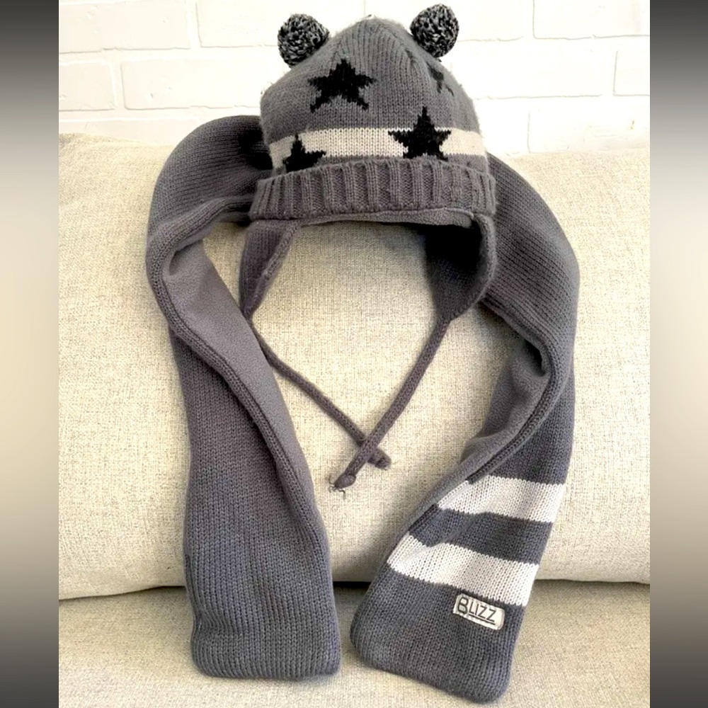 Blizz Hat and scarf baby set